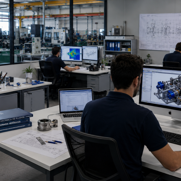 VKS Ingeniería Hidráulica · Ingeniería Hidráulica / Mecánica Industrial y Cálculo de Sistemas Mecánicos en Alicante